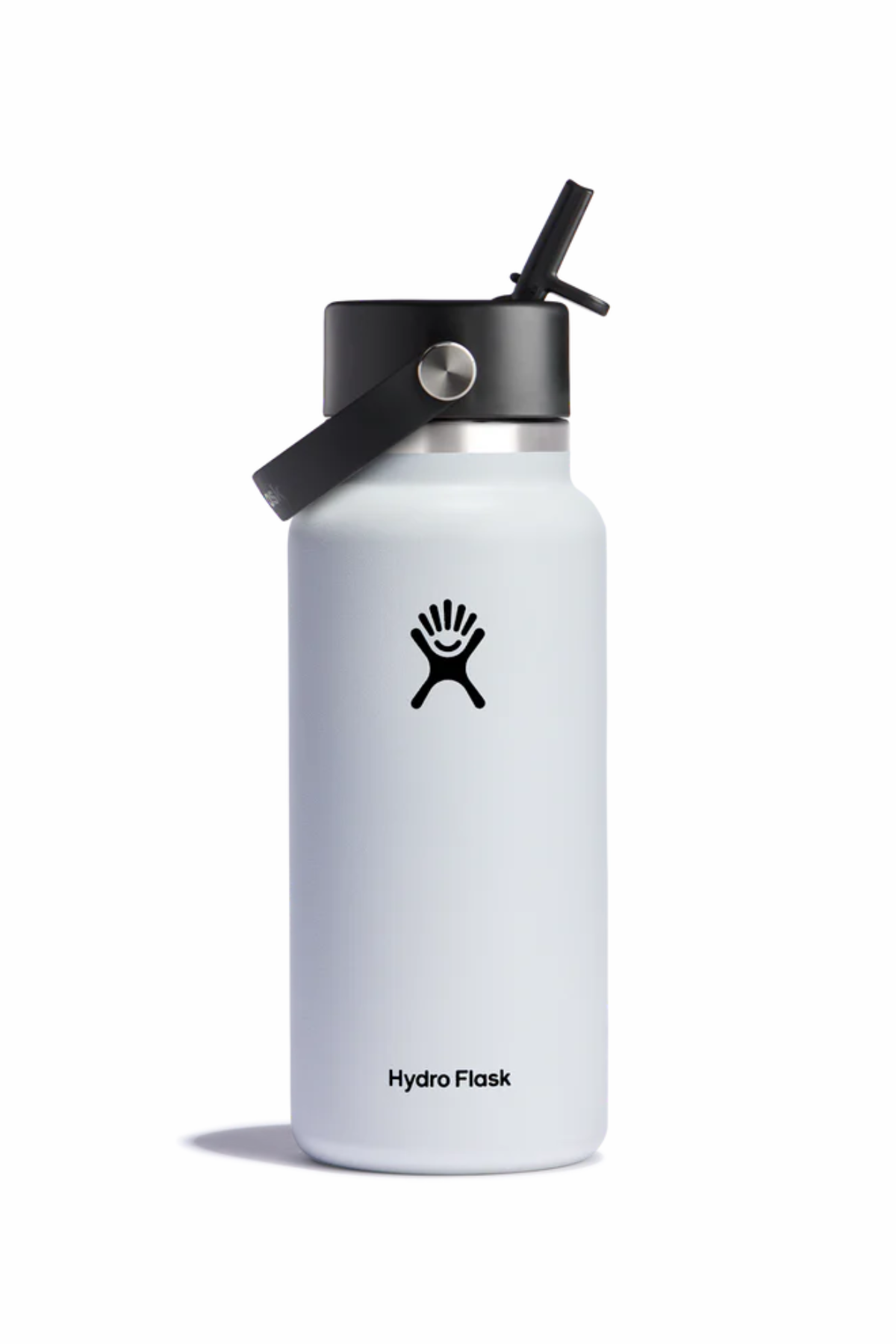 32 OZ WIDE FLEX STRAW CUP WHITE