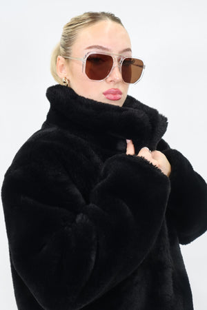 WAGER SUNGLASSES CRYSTAL BROWN