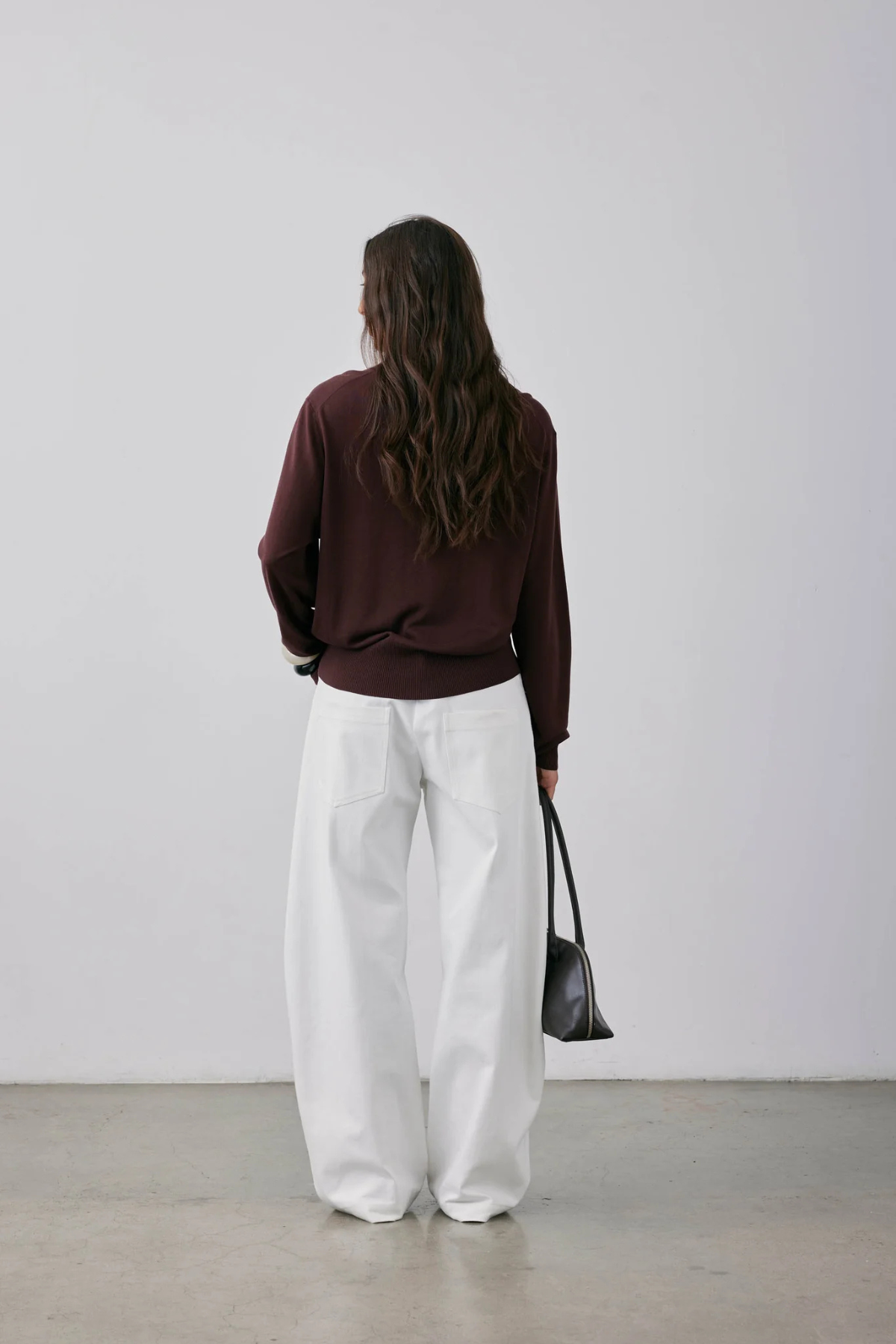 ALESSANDRO JUMPER BLACK CHERRY