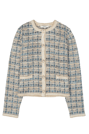 H50051 LADIES CARDIGAN WHITECAP