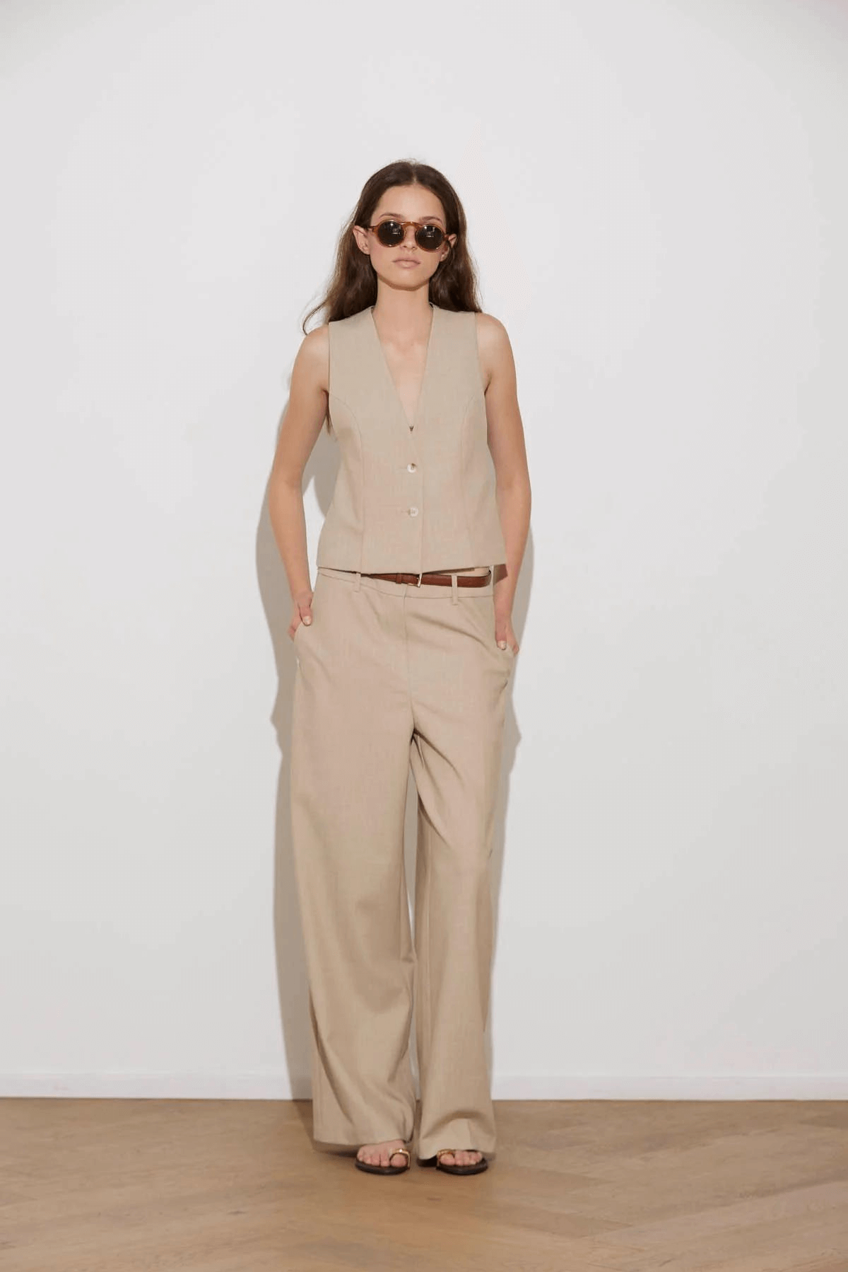 HENDRIX PANT ALMOND