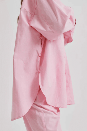 LUCINE LONGLINE SHIRT PINK COSMOS