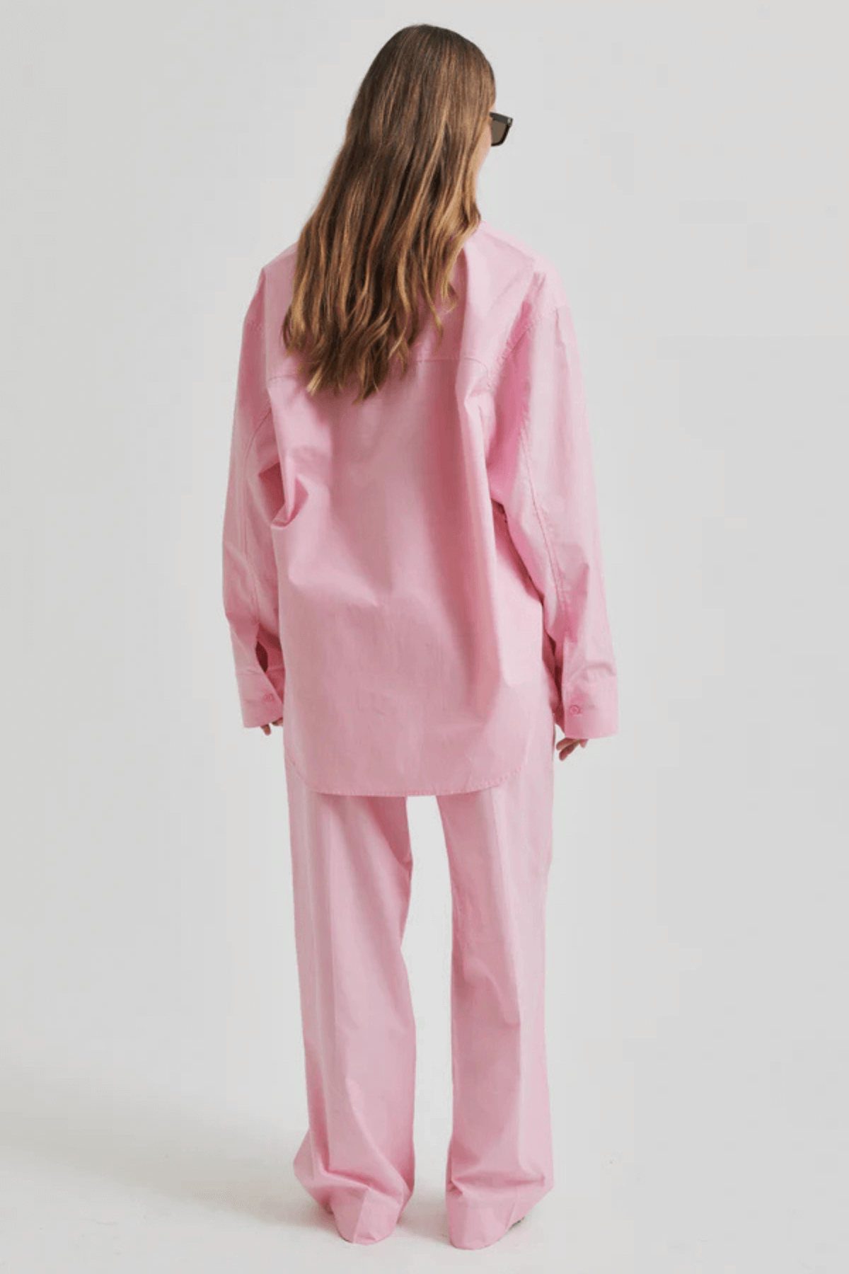 LUCINE LONGLINE SHIRT PINK COSMOS