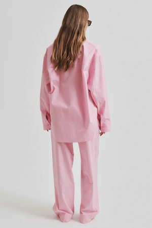LUCINE LONGLINE SHIRT PINK COSMOS
