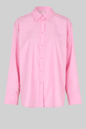 LUCINE LONGLINE SHIRT PINK COSMOS