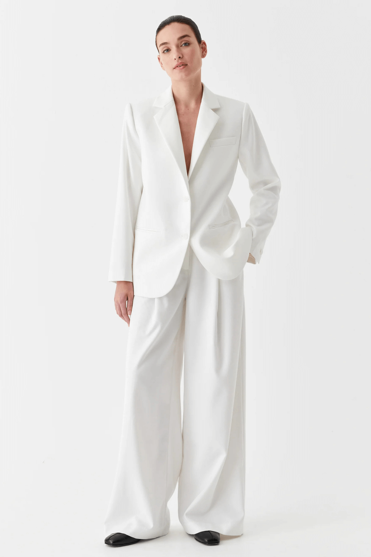 SANTINO BLAZER IVORY