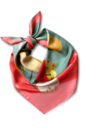 STUDIO BON X DH THE BONNIE SILK SCARF