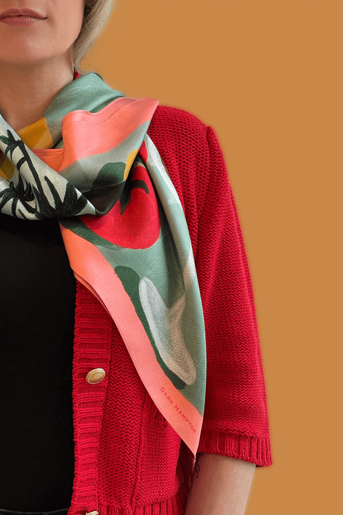 STUDIO BON X DH THE BONNIE SILK SCARF