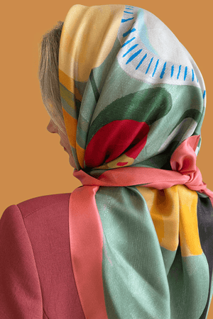 STUDIO BON X DH THE BONNIE SILK SCARF