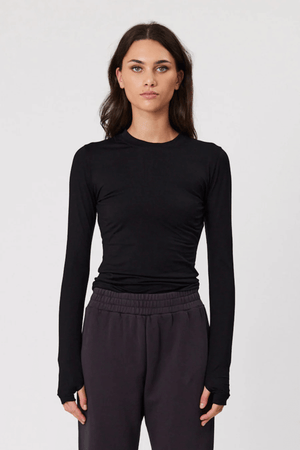 ALBA LONG SLEEVE BLACK