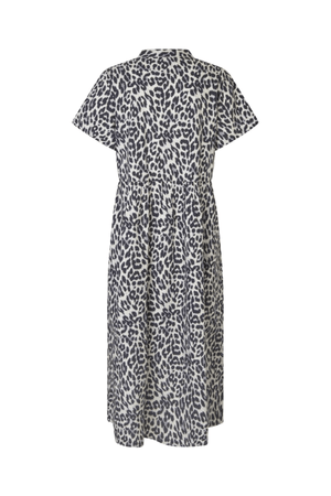 ALIYA MAXI DRESS LEOPARD PRINT