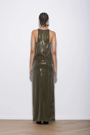ARAMIS SEQUIN SKIRT TROPICAL