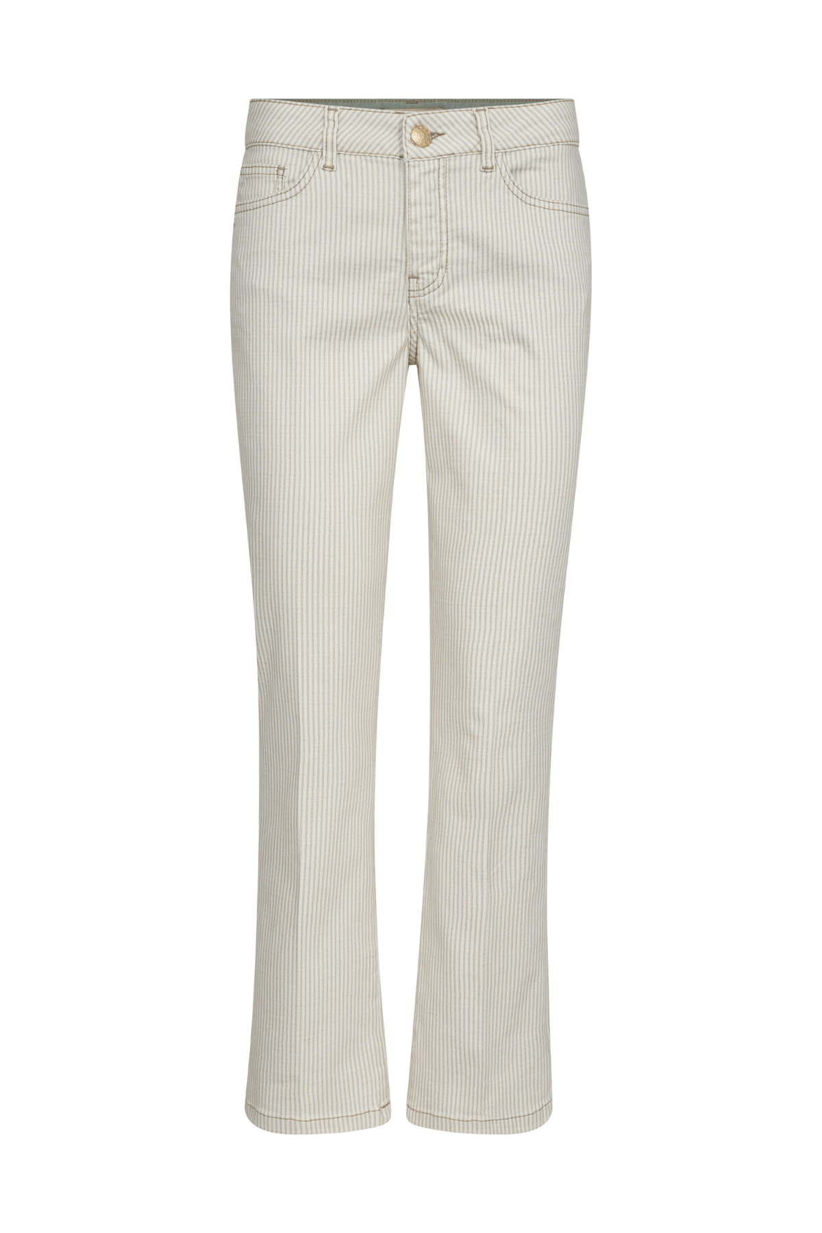 ASHLEY PINSTRIPE PANT SESAME