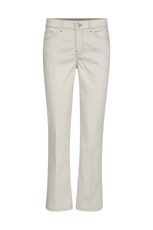 ASHLEY PINSTRIPE PANT SESAME