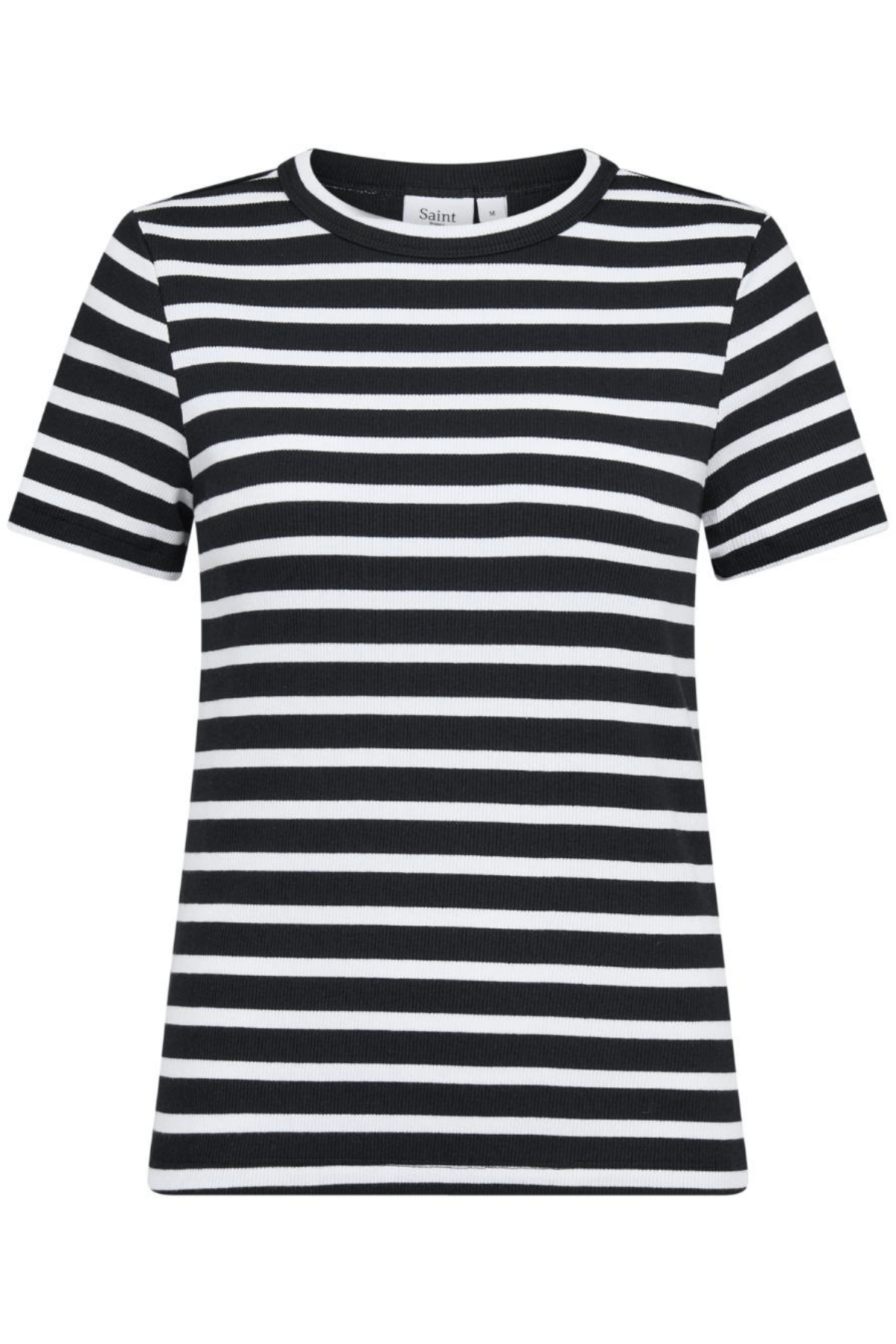 ASTER SS T-SHIRT BLACK WHITE STRIPE