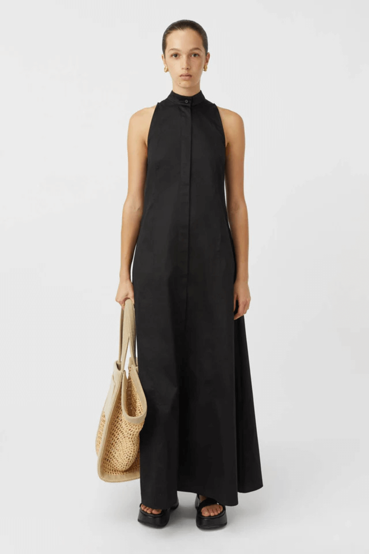 ATOLL MAXI DRESS BLACK