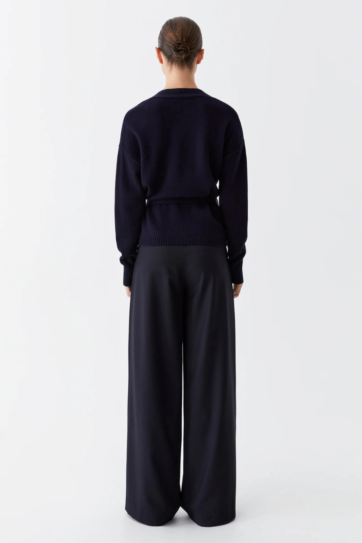 AVON KNIT CARDIGAN NAVY