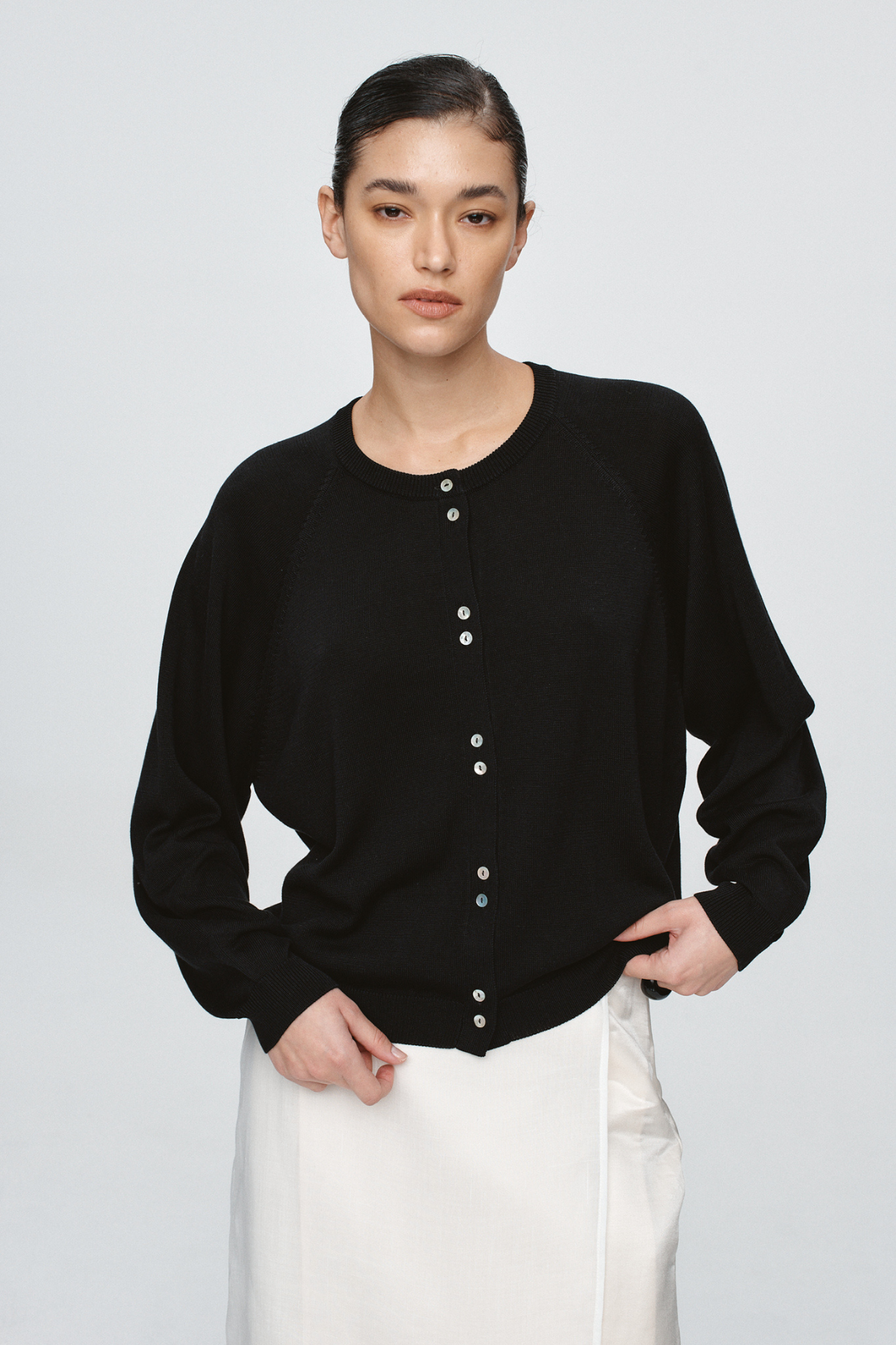 BABETTE CARDIGAN S25 BLACK