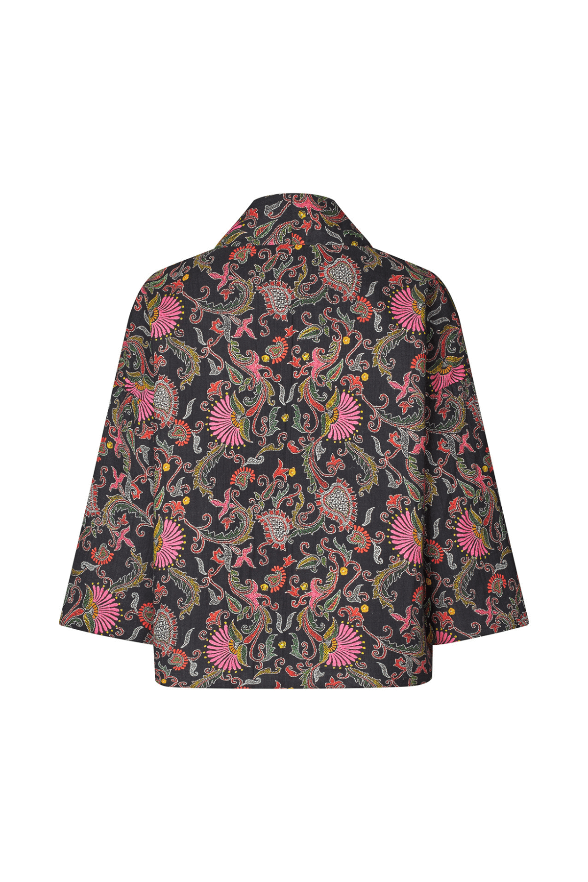 BARBRA JACKET LS FLOWER PRINT