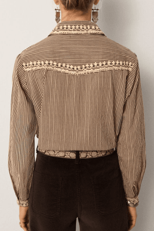 BEBO BLOUSE COHIDA TOBBACO