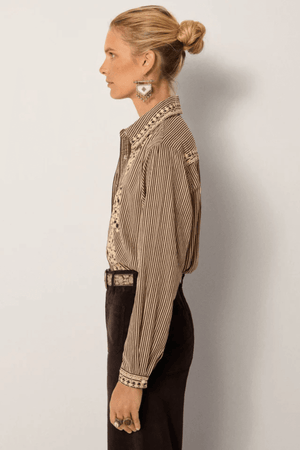 BEBO BLOUSE COHIDA TOBBACO