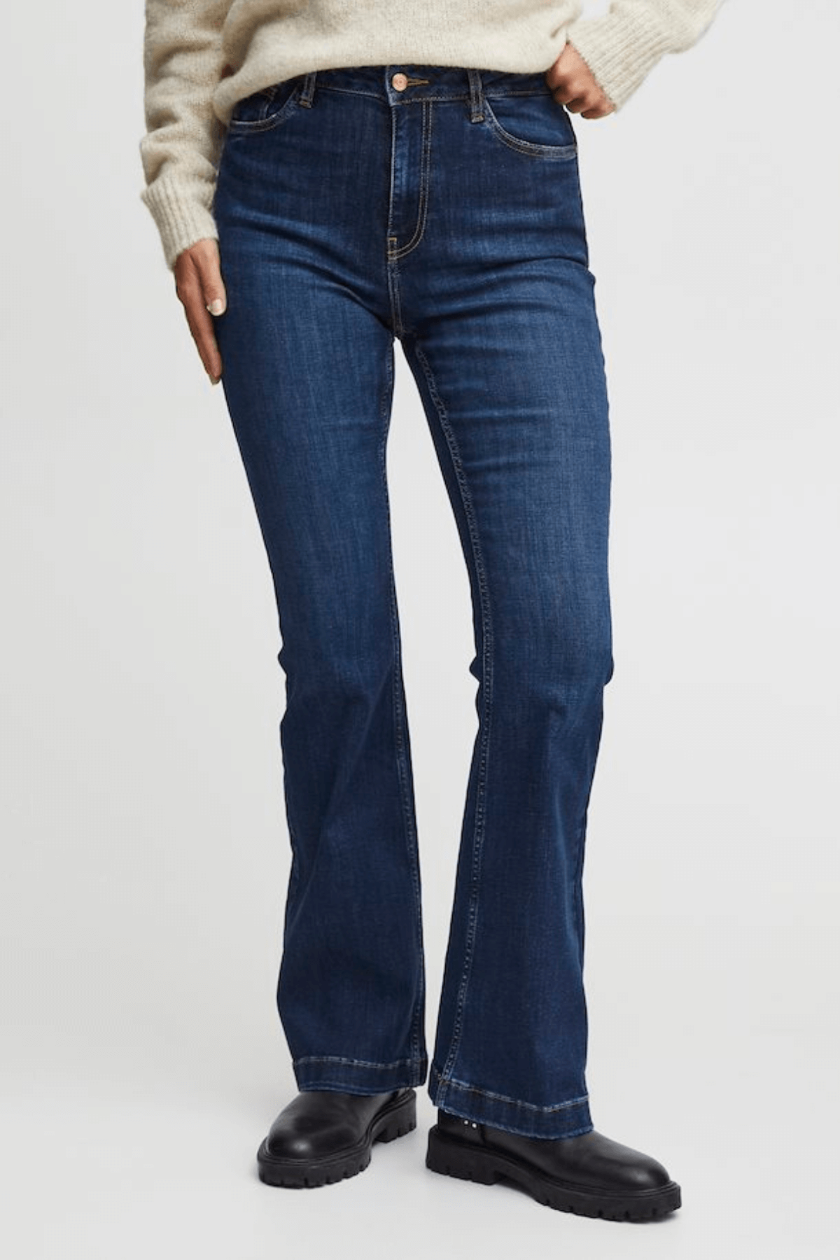 BECCA JEANS DARK BLUE DENIM