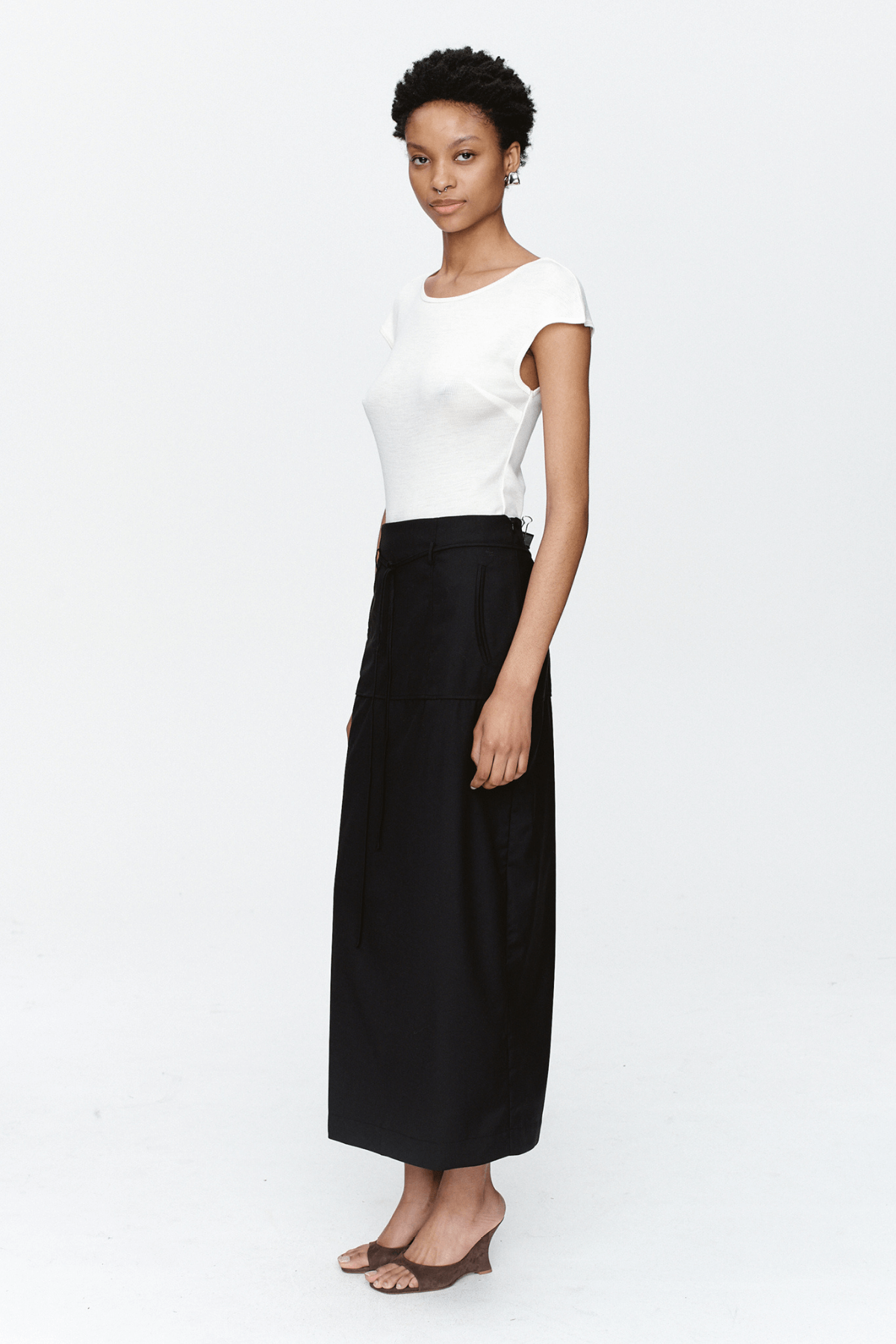 BERTIE SKIRT BLACK