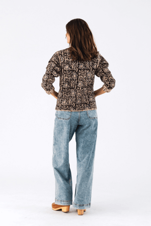 BETTY JACKET FLOWER PRINT