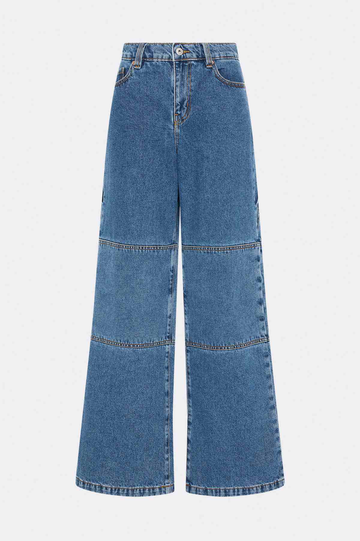 BIANCA MID WIDE LEG JEAN MOMENT MID BLUE