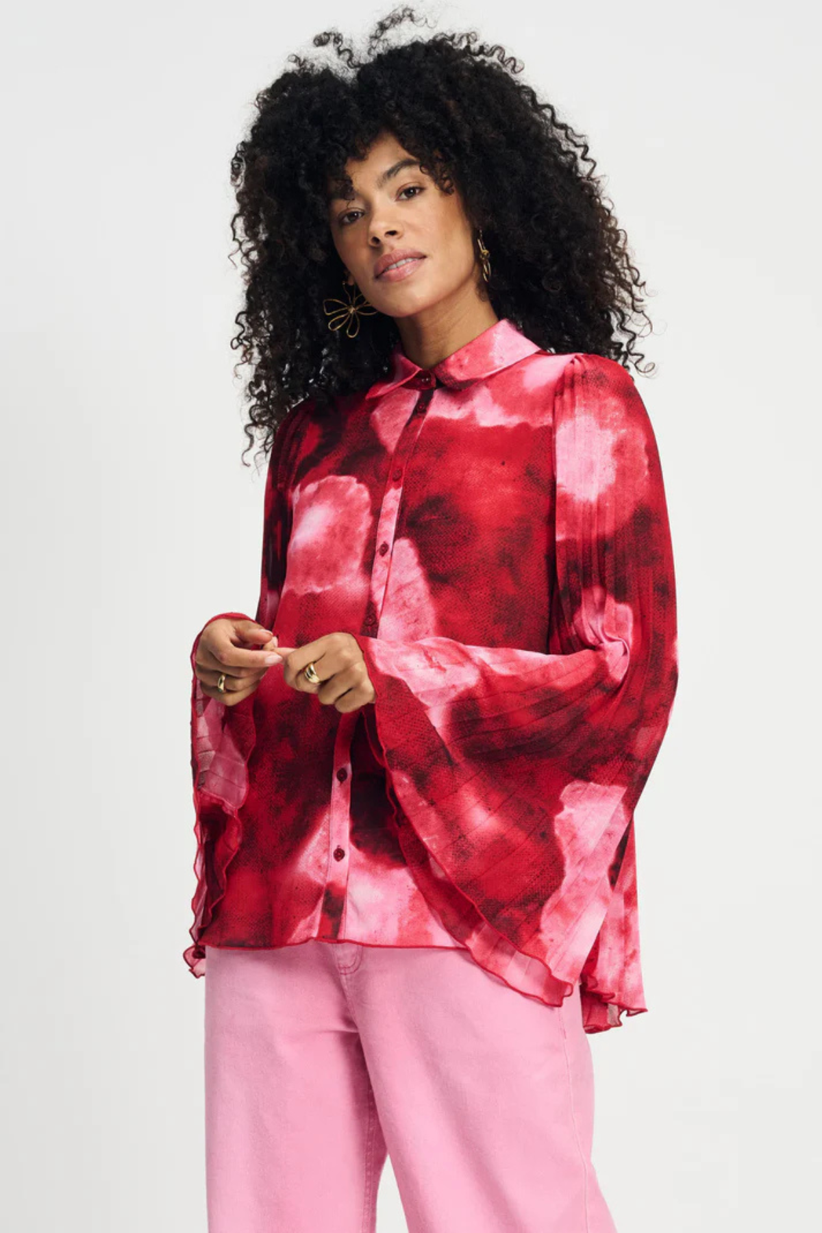 BLOUSE SUMMER BLISS RED