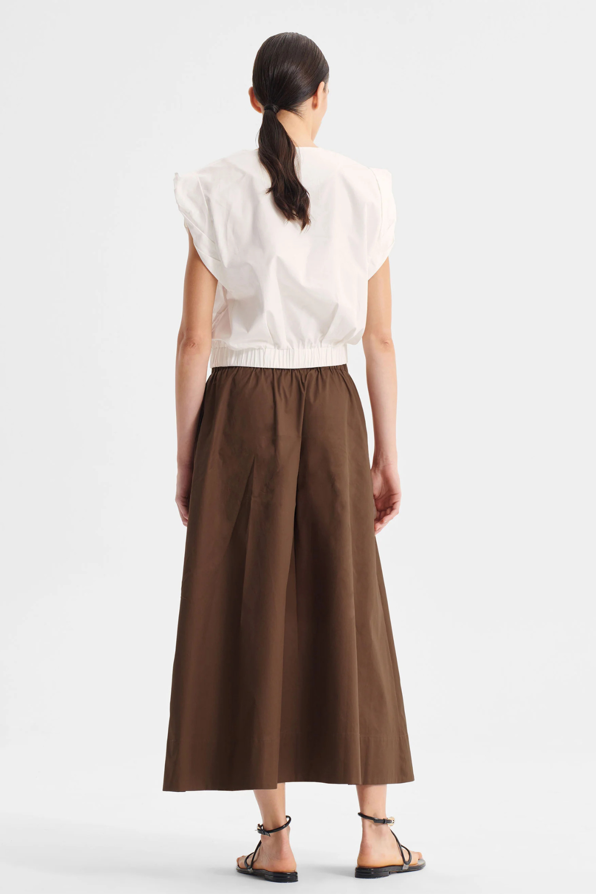 BROOKS SKIRT CHOCOLATE