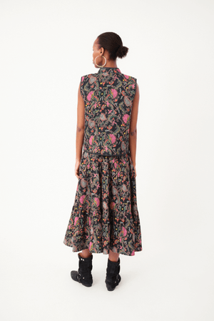 CAIROLL VEST FLOWER PRINT