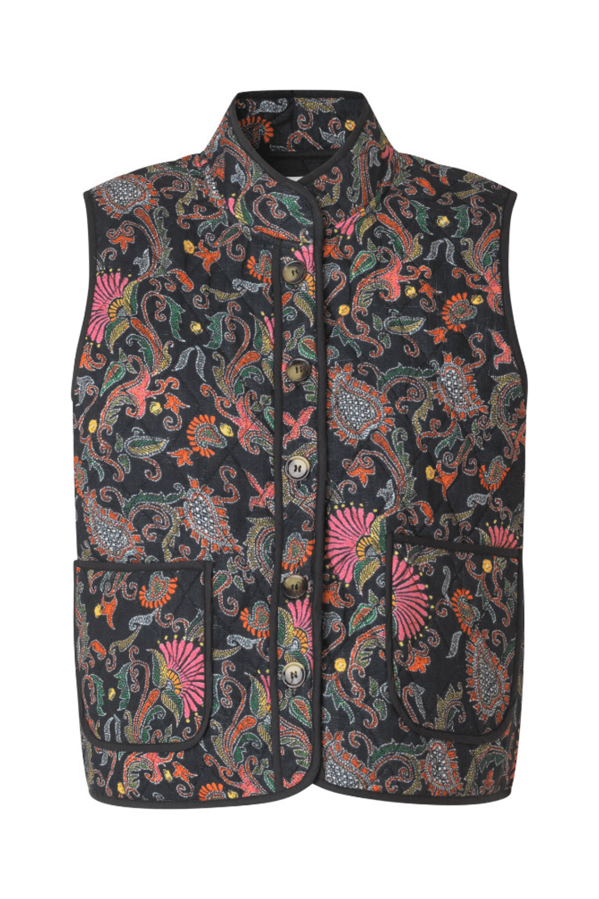 CAIROLL VEST FLOWER PRINT