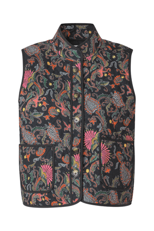 CAIROLL VEST FLOWER PRINT