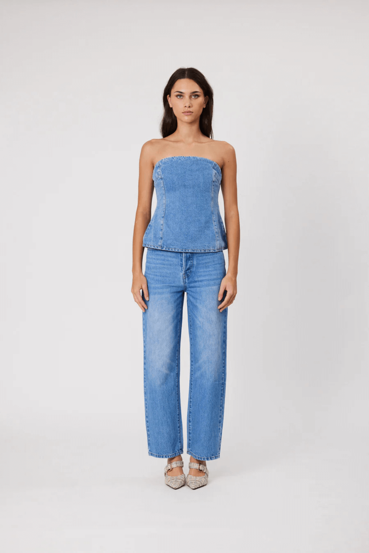 CAMILLE JEAN MID BLUE