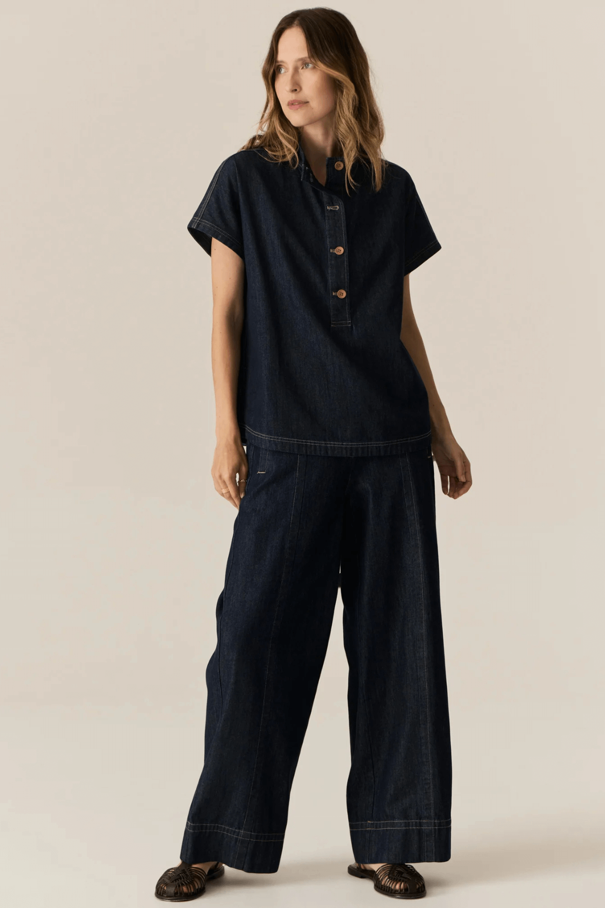 CARSEN SHIRT DARK WASH