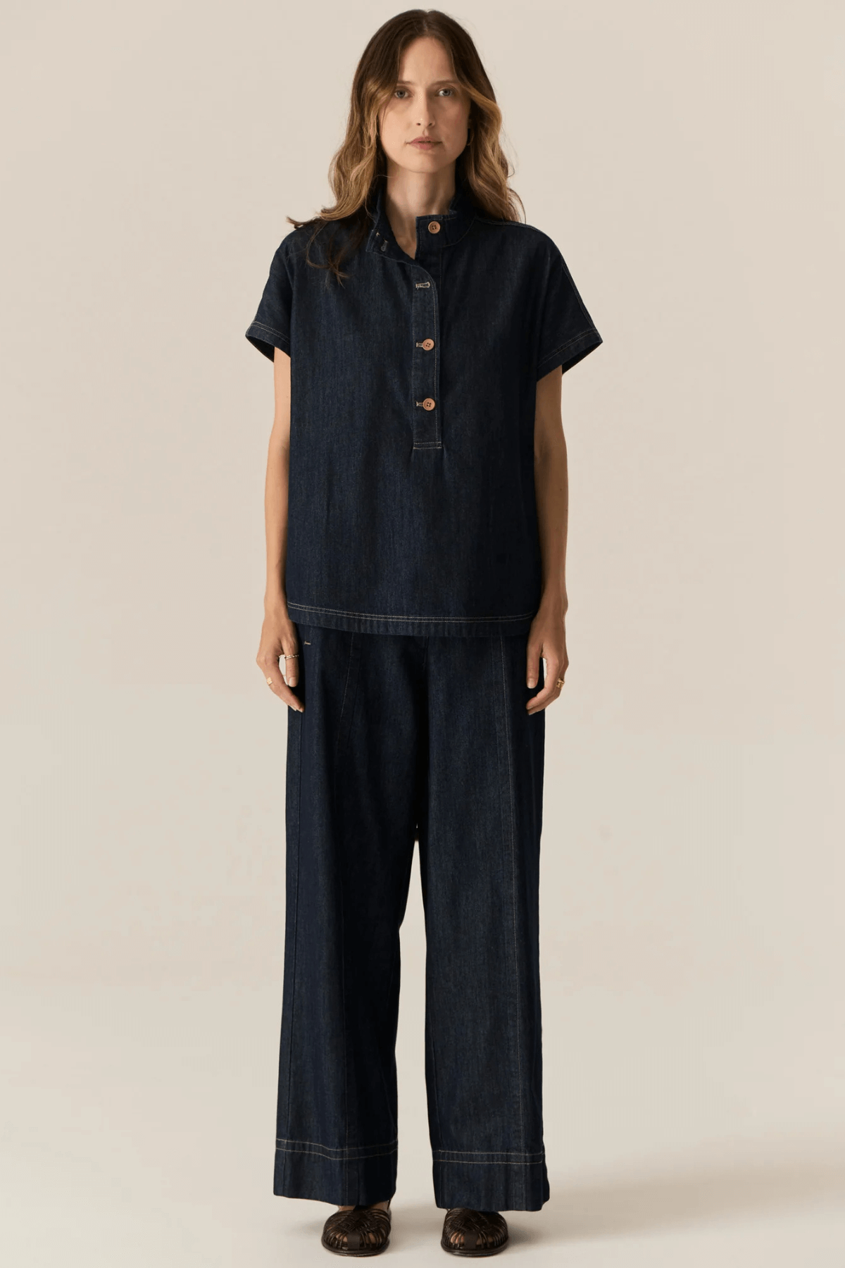 CARSEN SHIRT DARK WASH