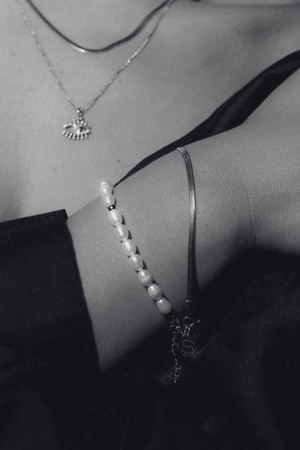 CELINE BRACELET PEARL/GOLD