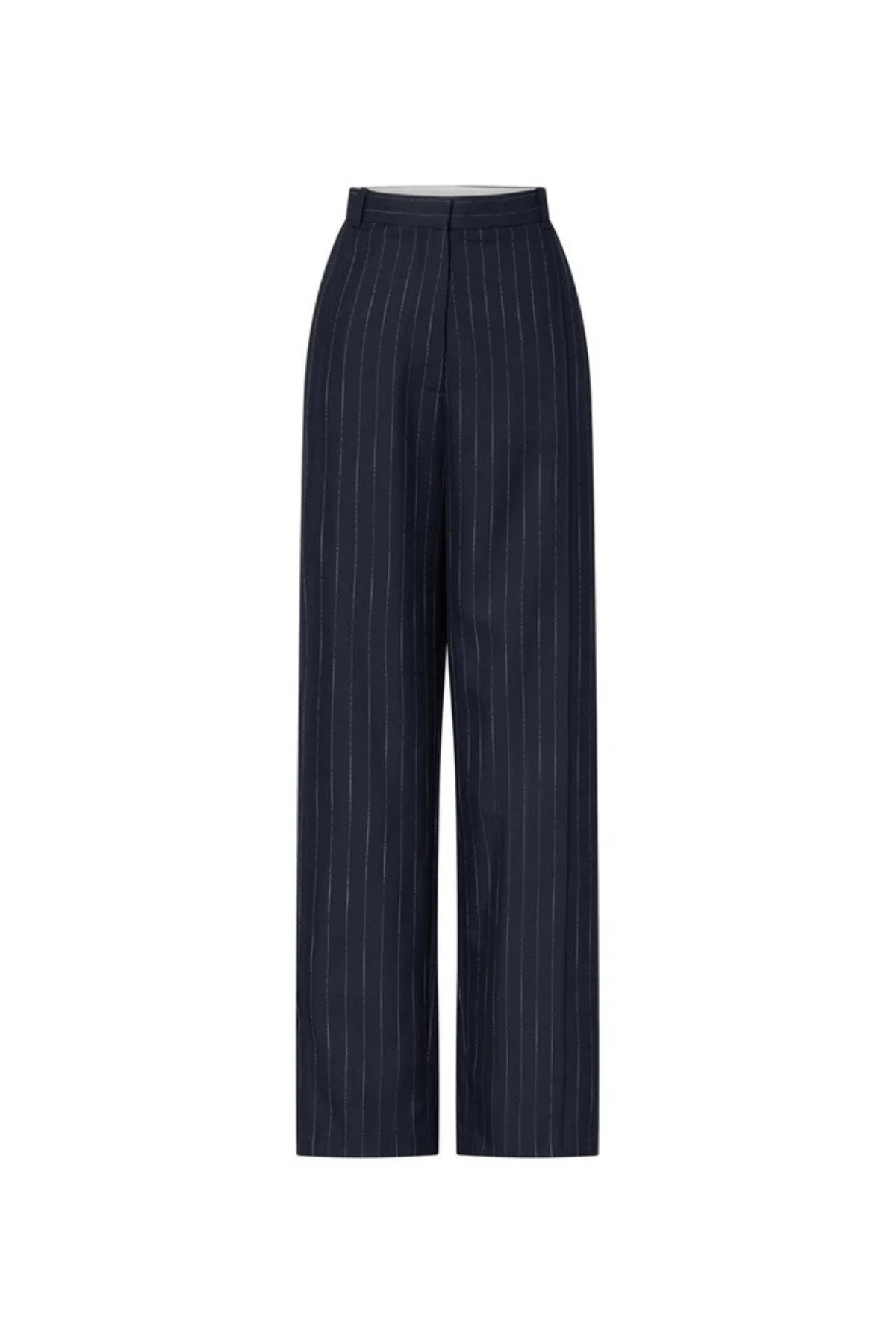 CLEMENCE PANT NAVY PINSTRIPE