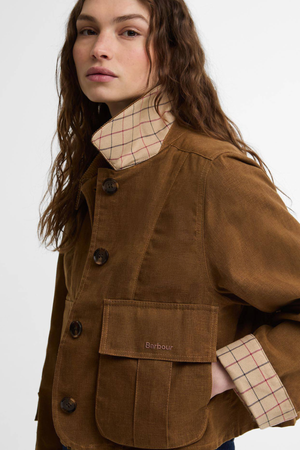 DALBURY CASUAL JACKET TAN/BEIGE TATTERSALL
