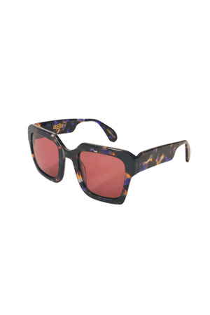 DAMAGE SUNGLASSES INDIGO TORT/BROWN