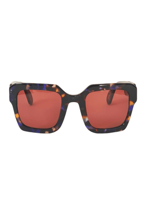 DAMAGE SUNGLASSES INDIGO TORT/BROWN