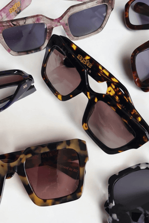 DAMAGE SUNGLASSES INDIGO TORT/BROWN
