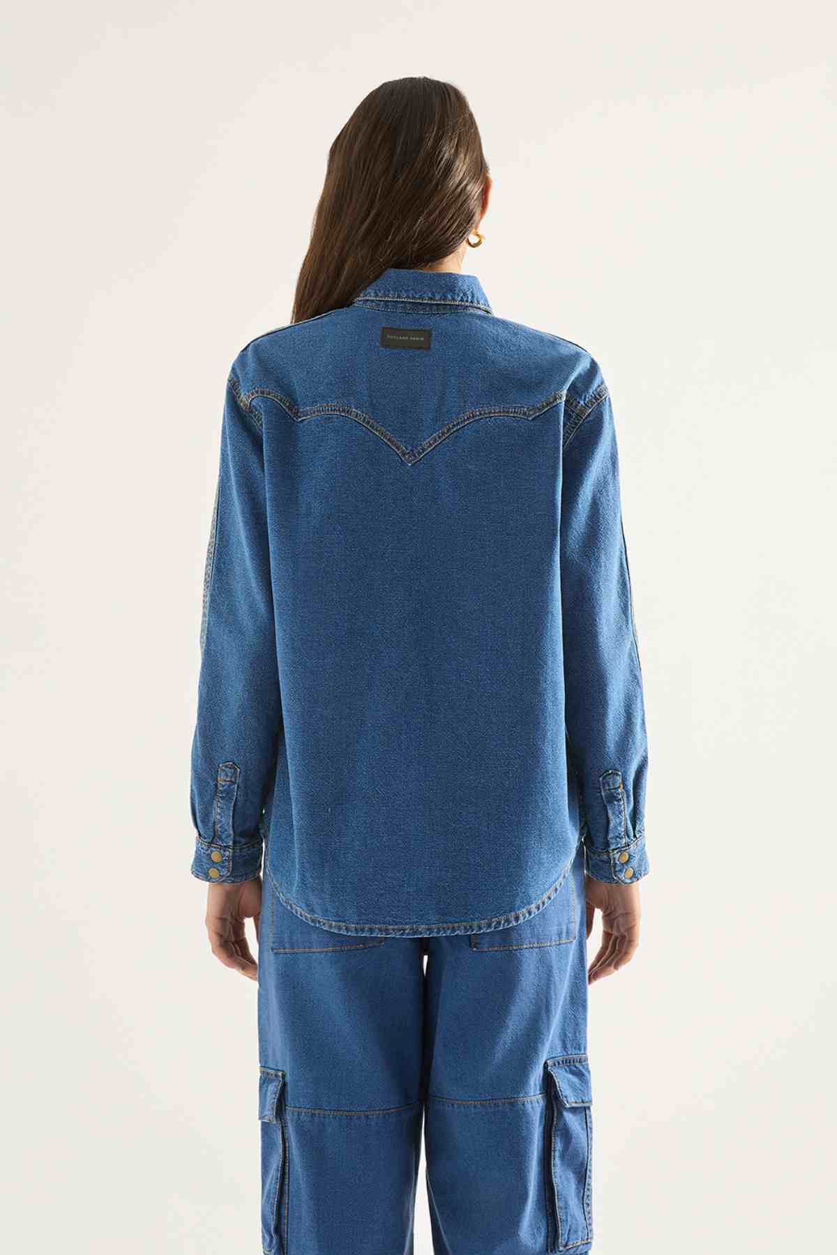 DELILAH SHIRT MODERNA BLUE