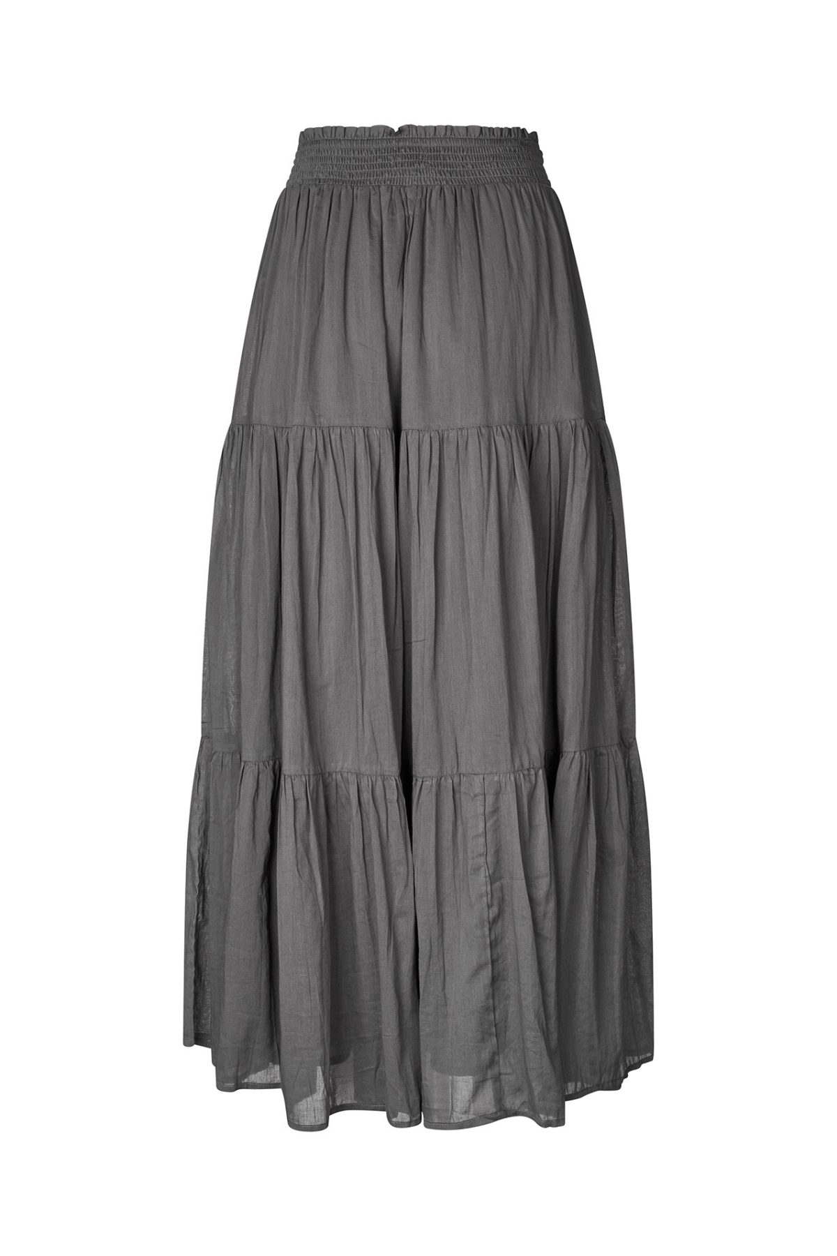 DIAMOND MAXI SKIRT WASHED BLACK