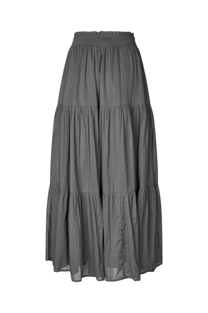 DIAMOND MAXI SKIRT WASHED BLACK