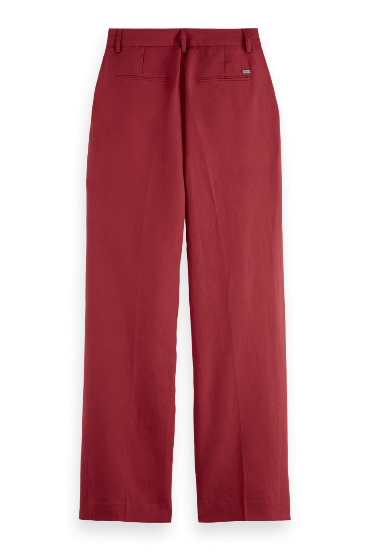 EDIE HIGH RISE PANTS ROADSIDE RED