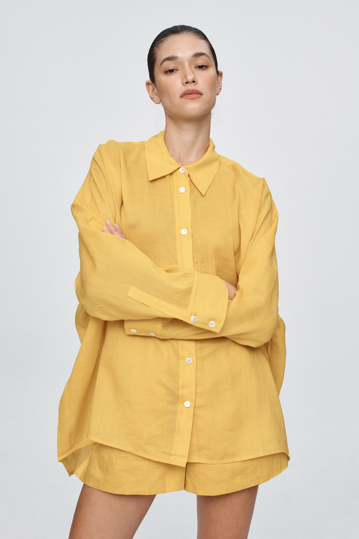 EDIE SHIRT MARIGOLD