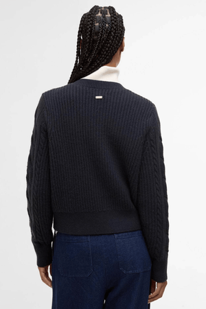 ELINA KNITTED CARDIGAN DARK NAVY
