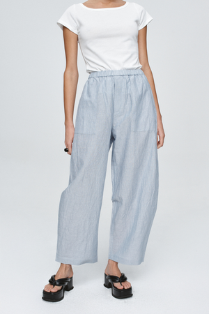 ELLIDY PANT BLEU STRIPE